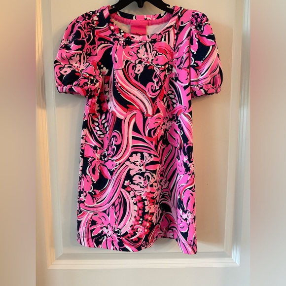 Little Girl Lilly Pulitzer Mini Rhett Dress - Picture 2 of 5